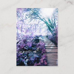 carte enchantée de commentaire de chemin