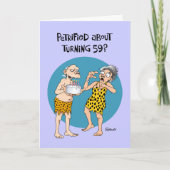 Carte Encore 59e anniversaire (Devant)