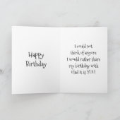 CARTE ENCORE "AIMER ROCK/ROLL" SUR NOTRE "ANNIVERSAIRE M (Intérieur)