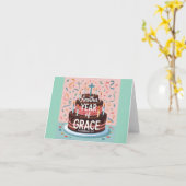 Carte Encore Une Année De Grace Christian Anniversaire (Fleur jaune)