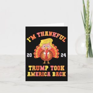 Carte Encore une fois, je suis heureux que Trump ait gag