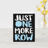 Carte Encore Une Rangée De Crochet Fil Et Aiguille  (Fleur jaune)