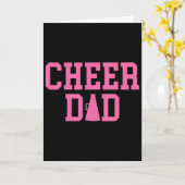 Carte Encourage Papa Cheerleading Rose (Fleur jaune)