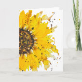 Carte EncourageMe Tournesol (Devant)
