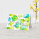 Carte EncourageMe "Vous comptez" Version 1 (Fleur jaune)