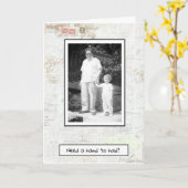 Carte Encouragement (Fleur jaune)