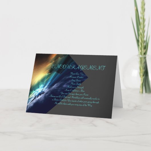 Carte encouragement (Devant)