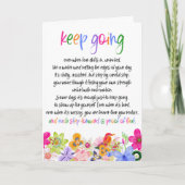 Carte Encouragement  (Devant)