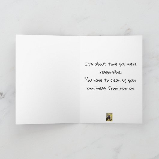 Carte Encouragement (Intérieur)