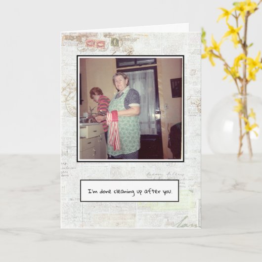 Carte Encouragement (Fleur jaune)