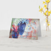 Carte encouragement (Fleur jaune)