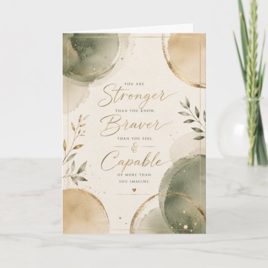 Carte Encouragement (Devant)