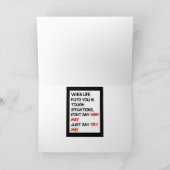 Carte Encouragement (Intérieur)