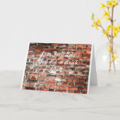 Carte Encouragement (Fleur jaune)