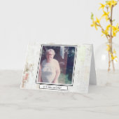 Carte Encouragement (Fleur jaune)