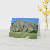 Carte Encouragement (Fleur jaune)