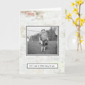 Carte Encouragement (Fleur jaune)