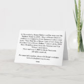 Carte Encouragement (Dos)