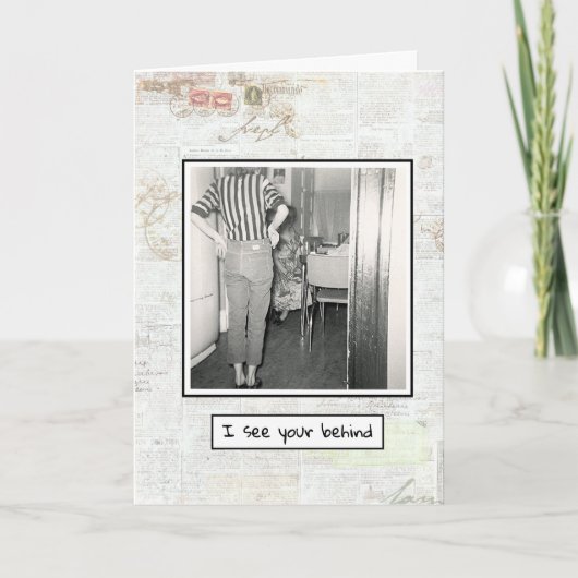 Carte Encouragement amusant (Devant)