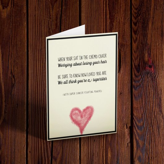 Carte Encouragement de la chimie