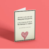 Carte Encouragement de la chimie