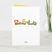 Carte Encouragement de la fièvre cabine (Dos)