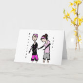 Carte Encouragement de l'amitié pour le cancer du sein (Fleur jaune)