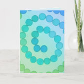 Carte Encouragement de l'art spiral (Devant)