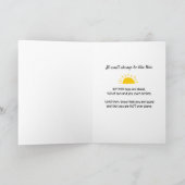 Carte Encouragement, de meilleurs jours sont à venir (Intérieur)