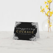 Carte Encouragement des patients atteints de cancer - Co (Fleur jaune)