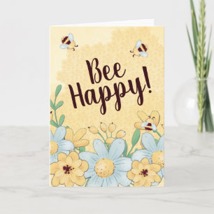 Carte Encouragement être heureux