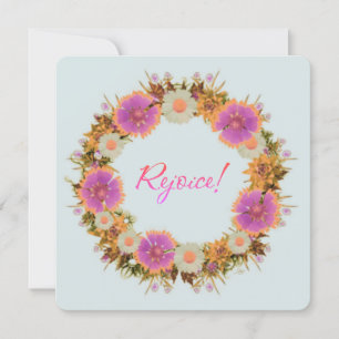 Carte Encouragement Lumière Réconfort Espoir