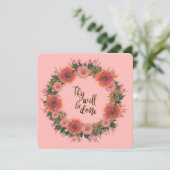 Carte Encouragement Lumière Réconfort Espoir (Debout devant)