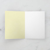 Carte Encouragement Nouveau jour vide (Intérieur)