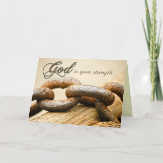 Carte Encouragement pour la force