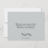 Carte - Encouragement - Vagues à éclaboussures (Dos)