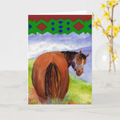 Carte Encourager l'Humour avec l'aquarelle (Fleur jaune)