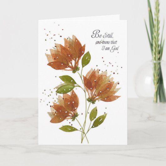Carte Encouragez-moi à "être encore et à savoir" (Devant)