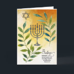 Carte Encouragez-moi "Dieu est notre Refuge"<br><div class="desc">EncouragezMe est fière d'offrir cette carte réconfortante "Dieu est notre Refuge" - feuilles d'olivier accent les emblèmes du peuple juif avec Psaume 46:1-2, feuilles d'oliviers sont de mon aquarelle d'origine et texte est estampillé à la main. L'intérieur présente Psaume 31:24 "Soyez forts et prenez coeur, tous ceux qui espèrent dans...</div>
