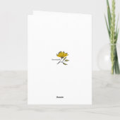 Carte Encouragez-moi Merci (Dos)