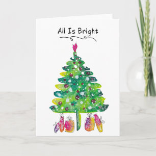 Carte Encouragez-Moi Noël "Tout est brillant"