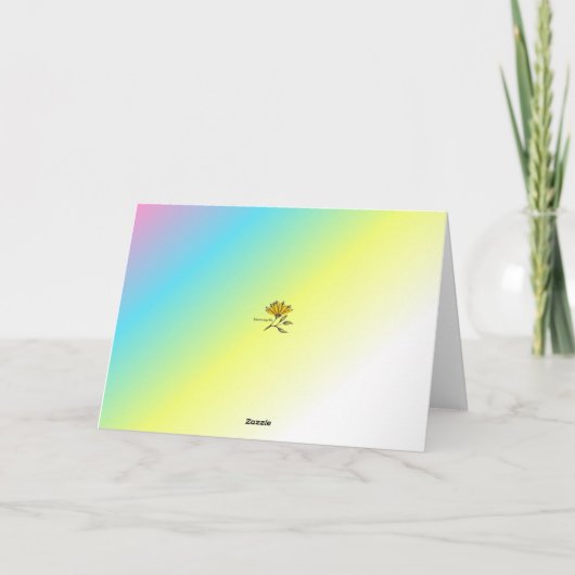 Carte Encouragez-moi "Vous comptez" Version 2 (Dos)