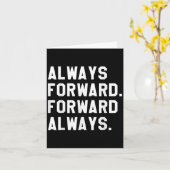 Carte Encre &amp ; Impressions toujours en avant _ droit (Fleur jaune)