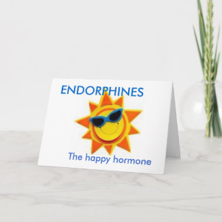 Carte ENDORPHINES, l'hormone heureuse
