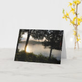 Carte Endroit louche (Fleur jaune)