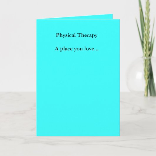 Carte Endroit physique de TherapyA que vous aimez… (Devant)