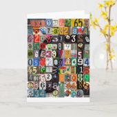 Carte Endroits de pi (Fleur jaune)