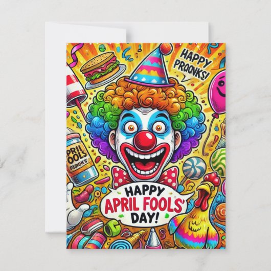 carte énergétique April Fools' Day (Devant)