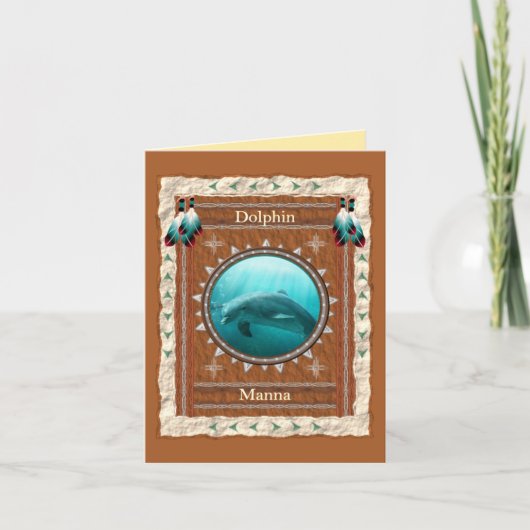 Carte Énergie de Manna de dauphin (Devant)