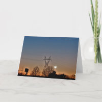 Carte "Energy Park Power at Sunset"